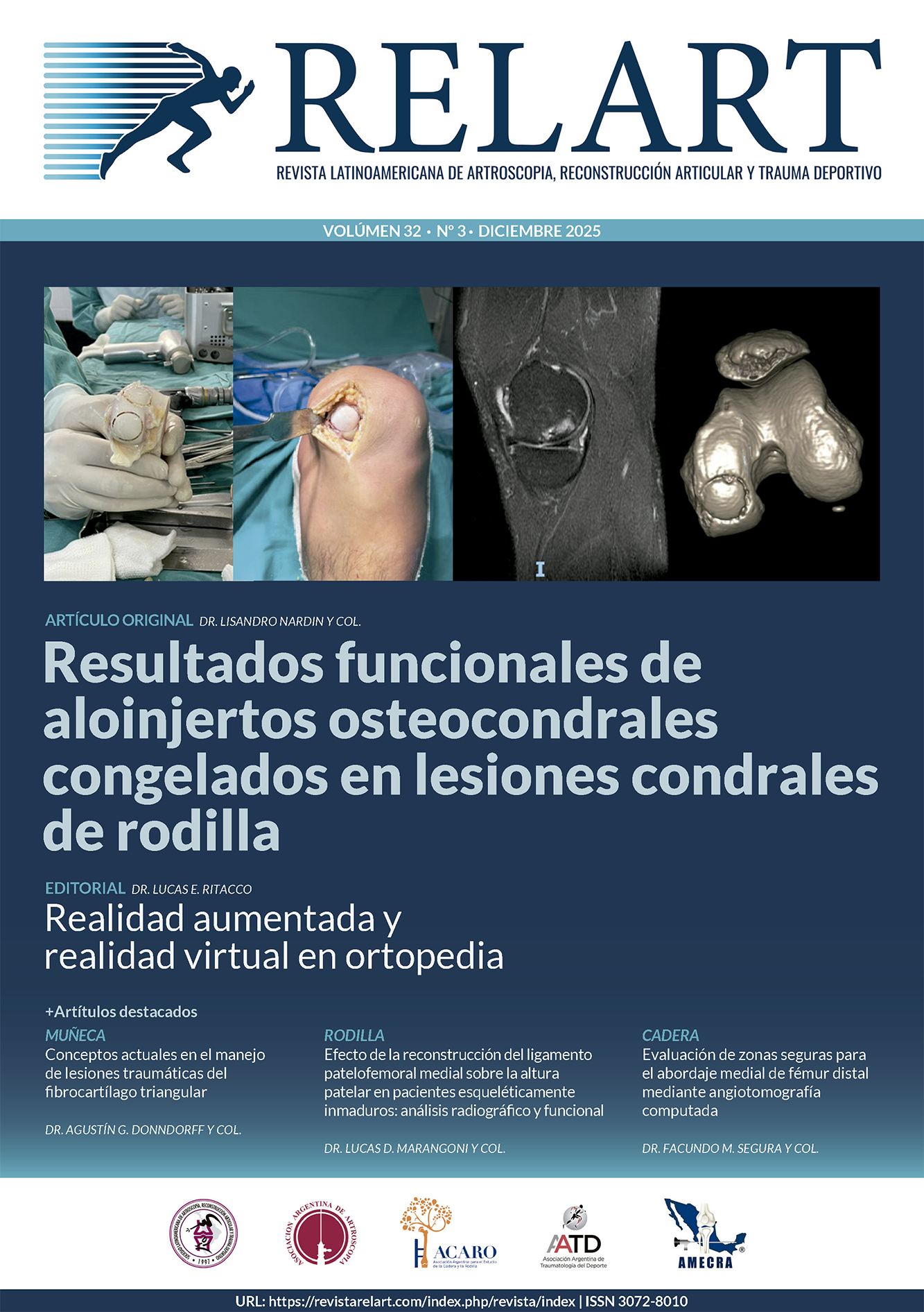 RELART año 2025 volumen 32 número 3